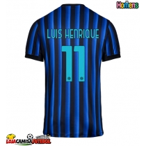 Camisa de Futebol Inter Milan Luis Henrique #11 Equipamento Principal 2025-26 Manga Curta